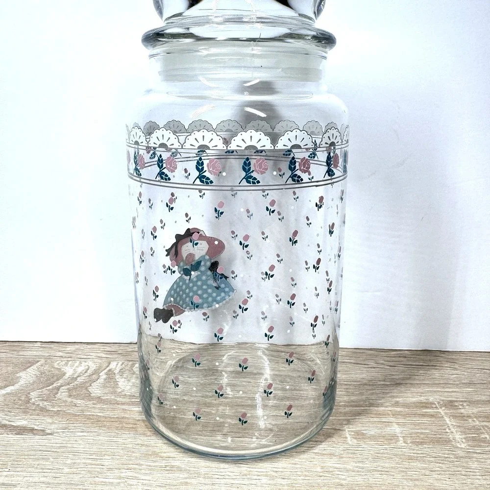 Victoriana Canister Cookie Jar 7